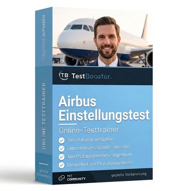 Airbus Flight Academy Aufnahmetest – Testtrainer von TestBooster