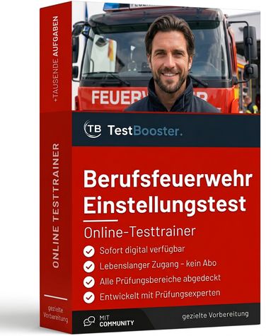 Berufsfeuerwehr – Testtrainer von TestBooster