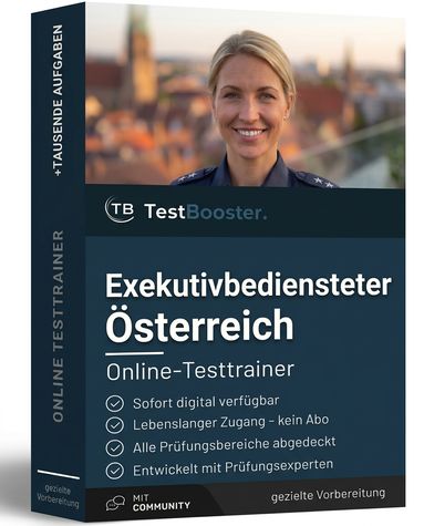 Exekutivbediensteter Österreich – Testtrainer von TestBooster