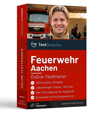 Feuerwehr Aachen – Testtrainer von TestBooster