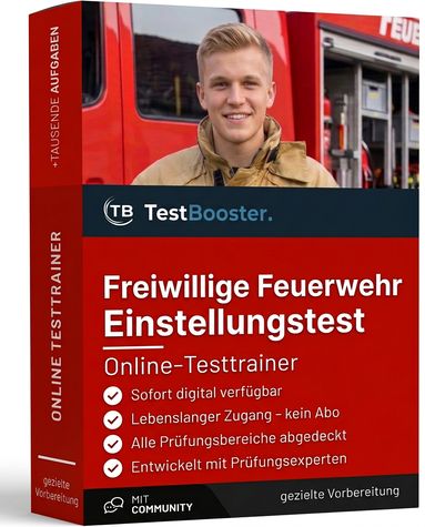 Freiwillige Feuerwehr – Testtrainer von TestBooster