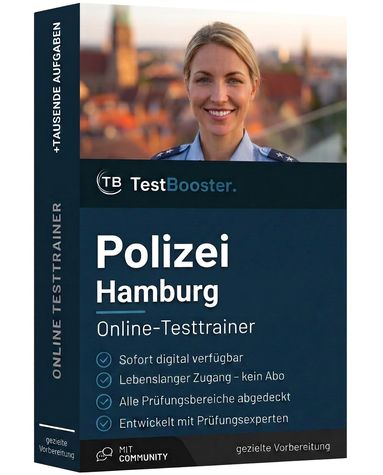 Polizei Hamburg Einstellungstest – Testtrainer von TestBooster