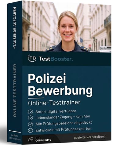 Polizeibewerbung Österreich – Testtrainer von TestBooster