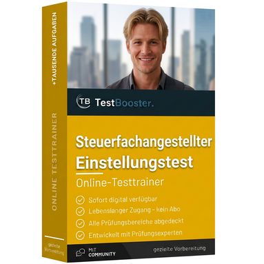 Steuerfachangestellter Einstellungstest – Testtrainer von TestBooster