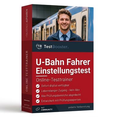 U-Bahn-Fahrer Einstellungstest – Testtrainer von TestBooster