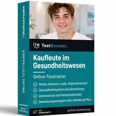 Kaufleute im Gesundheitswesen Einstellungstest – Testtrainer von TestBooster