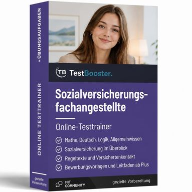 Sozialversicherung Einstellungstest – Testtrainer von TestBooster