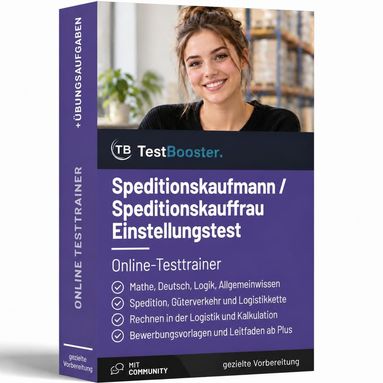 Speditionskaufmann / Speditionskauffrau – Testtrainer von TestBooster