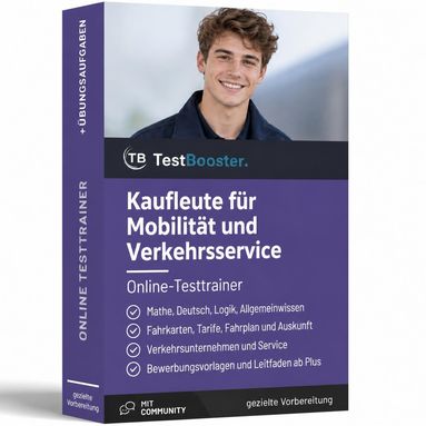 Mobilität und Verkehrsservice Einstellungstest – Testtrainer von TestBooster