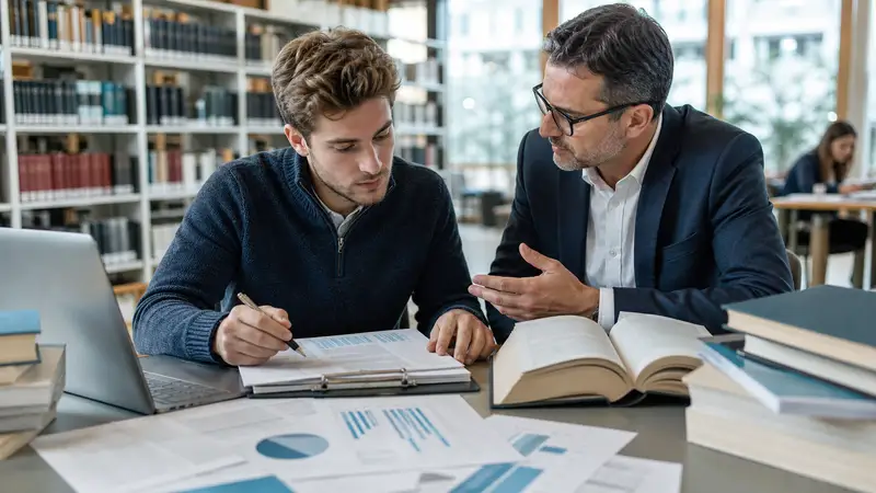 Diplom-Finanzwirt: duales Studium, Auswahltest und Assessment – redaktionelles Titelbild ohne Schrift und Hoheitszeichen