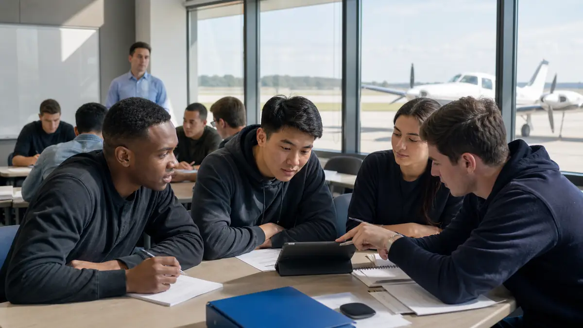 European Flight Academy: DLR-Zertifikat, Assessment und Bewerbung – redaktionelles Titelbild ohne Schrift und Hoheitszeichen