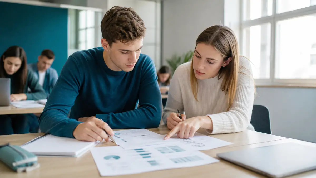 Finanzwirt-Auswahlverfahren: Ausbildung im Finanzamt und Beamtentest – redaktionelles Titelbild ohne Schrift und Hoheitszeichen