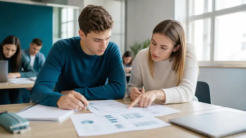 Finanzwirt-Auswahlverfahren: Ausbildung im Finanzamt und Beamtentest – redaktionelles Titelbild ohne Schrift und Hoheitszeichen